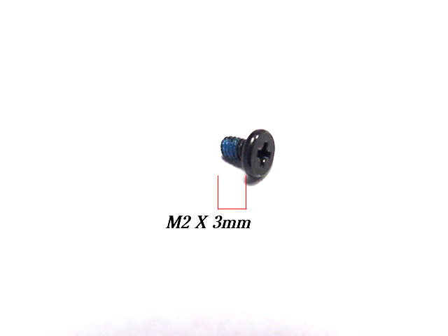 Single - Replacement Screw for Dell OEM Latitude Inspiron Precision XPS Laptops - M2 x 3mm w/ 1 Year Warranty-FKA