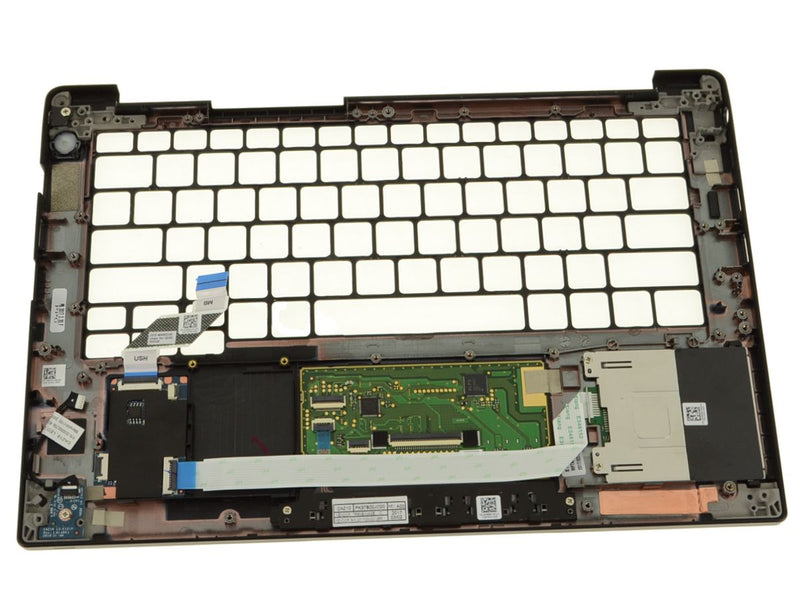New Dell OEM Latitude 7280 / 7380 Palmrest Touchpad Assembly with Smart Card Reader - 45FCX-FKA