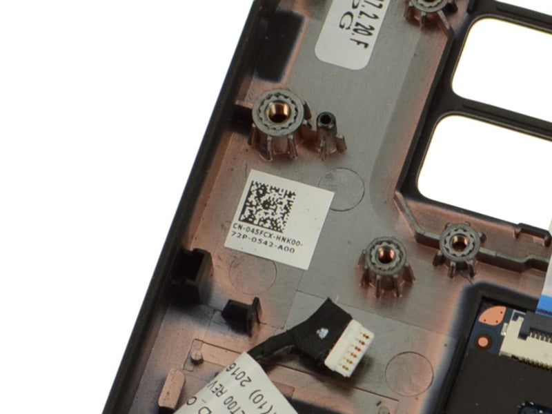New Dell OEM Latitude 7280 / 7380 Palmrest Touchpad Assembly with Smart Card Reader - 45FCX-FKA