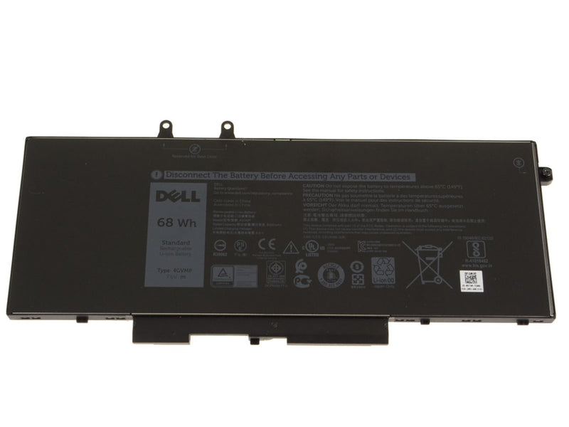 New Dell OEM Original Latitude 5400 5500 / Precision 3540 4-Cell 68Wh Laptop Battery - 4GVMP-FKA