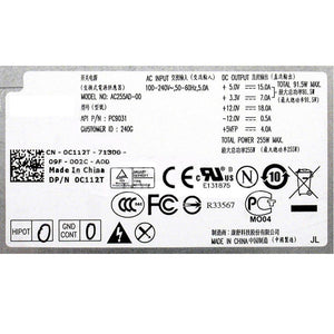 For Dell Optiplex 760 780 960 980 AC255AD-00  255W Power Supply - C112T 0C112T-FKA