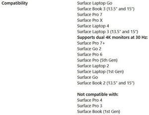 Docking Station for Microsoft Surface Dock 2-FKA