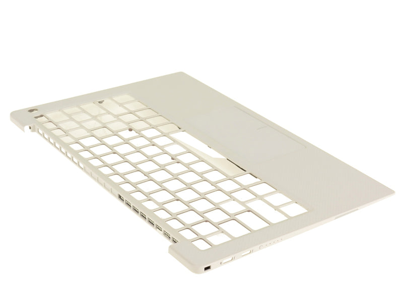 New Dell OEM XPS 13 (9370 / 9380) Touchpad Palmrest Assembly - White - T4CF4 - 52FJR-FKA