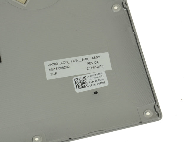 Dell OEM XPS 13 (9343) Bottom Base Metal Cover Assembly - 57JH8-FKA