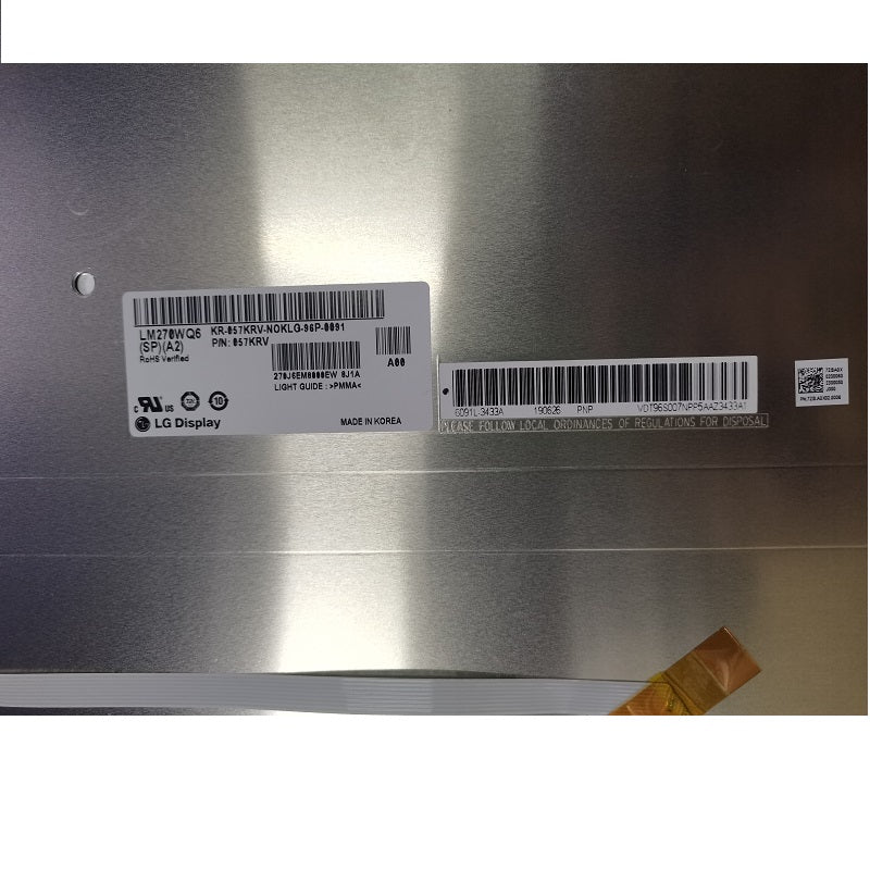 For Dell LCD display LM270WQ6 (2560*1440)-57KRV-FKA