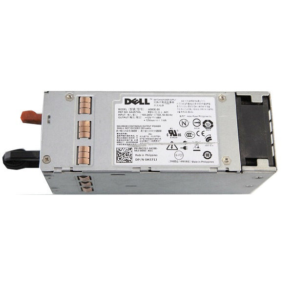 For Dell PowerEdge T410 F5XMD G686J AA25730L H371J A580E-S0 580W power supply-FKA