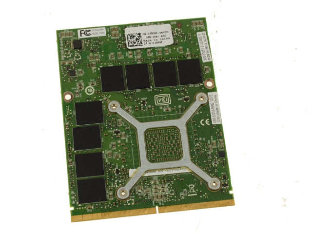 For Dell OEM Precision M6700 / M6800 Nvidia Quadro K4000m 2GB Video Graphics Card - JDHNF - 5DGTT-FKA