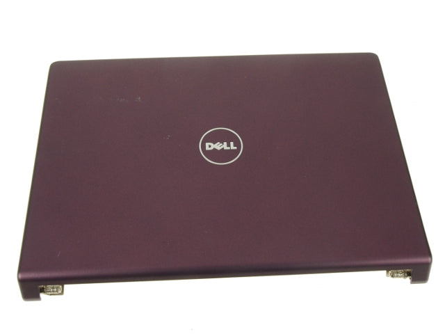 New Purple - Dell OEM Studio 1458 / 1457 14" LCD Back Cover Lid Top Plastic with Hinges - 5PPDY-FKA