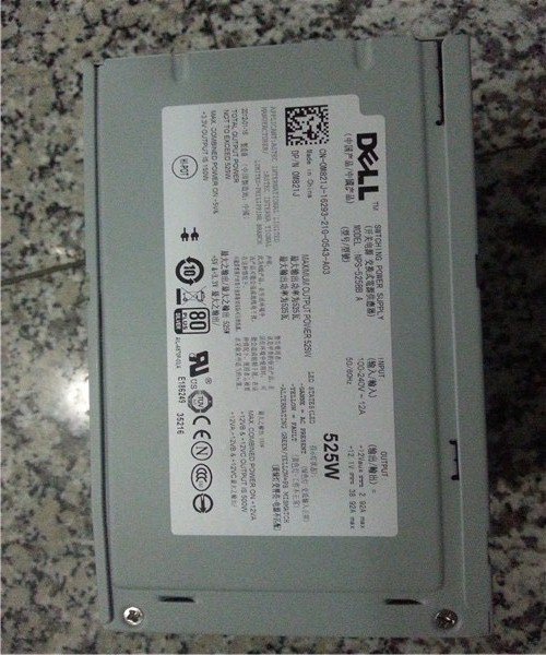 For Dell Precision T3500 525W Power Supply M821J 0M821J D525AF-00-FKA