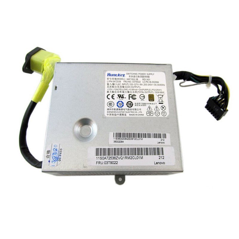 Lenovo ThinkCentre M71Z M72Z M73Z 150W Power Supply APA005 54Y8892 03T9022-FKA