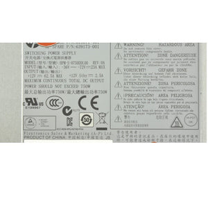 For HP 750W HOT PLUG CS 48V DC Power Supply 639173-001 636673-B21 619671-401-FKA