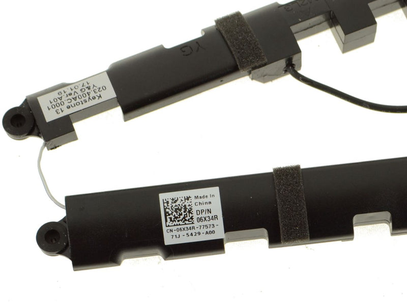 For Dell OEM Chromebook 13 (3380) / Latitude 13 (3380) Replacement Speakers Left and Right - 6X34R-FKA
