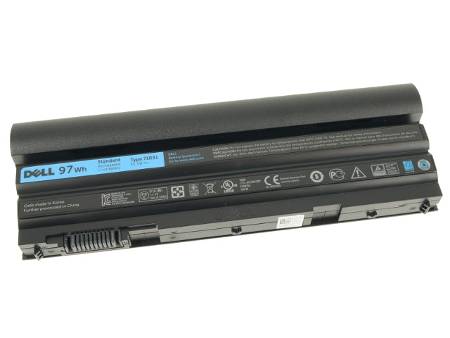 NEW Dell OEM Original Latitude E5420 E6520 E6420 E5520 E6440 E5430 9-Cell 97Wh Laptop Battery - 71R31-FKA