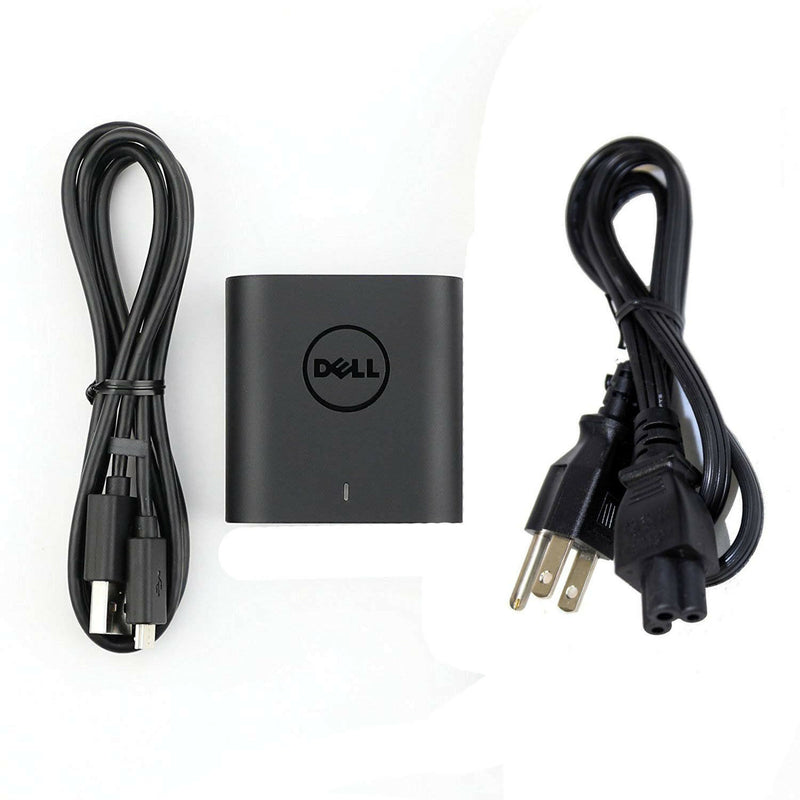 For Dell OEM Venue 11 Tablet USB AC Power Adapter 24W - 77GR6-FKA