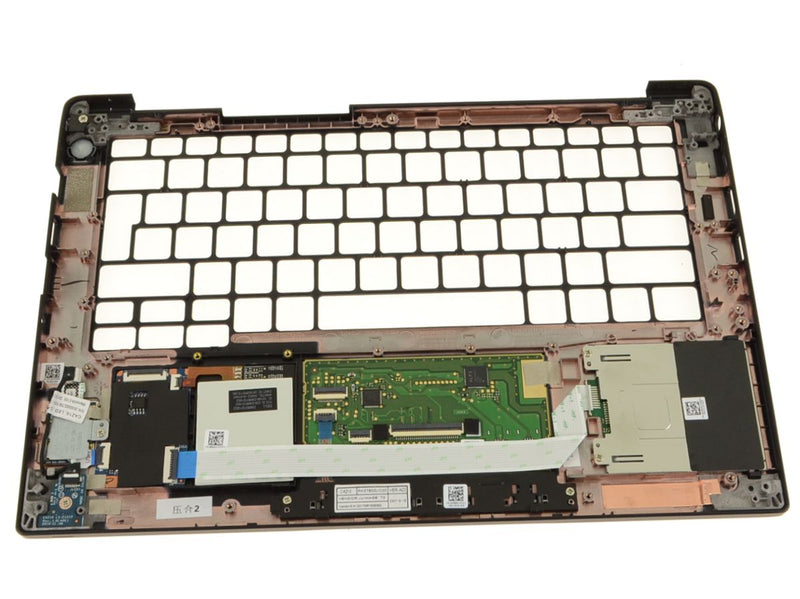New Dell OEM Latitude 7280 / 7380 EMEA Palmrest Touchpad Assembly with Fingerprint Reader - EMEA - 7P1XM-FKA