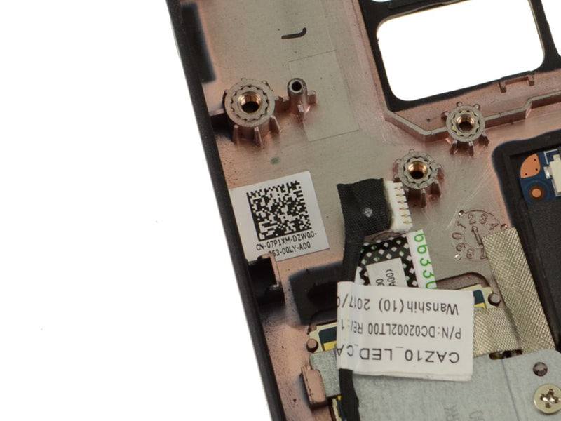 New Dell OEM Latitude 7280 / 7380 EMEA Palmrest Touchpad Assembly with Fingerprint Reader - EMEA - 7P1XM-FKA