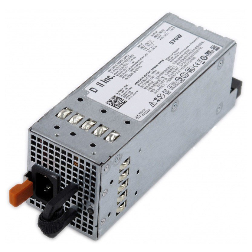 Dell RXCPH PowerEdge R710 T610 570W Power Supply PSU C570A-S0-FKA