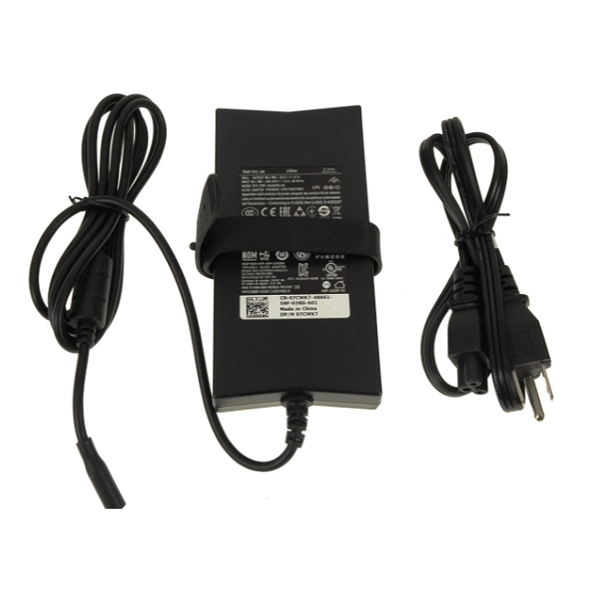 For Dell XPS 15 (9530) / Precision M3800 Laptop Charger 130 watt Genuine AC Power Adapter 4.5mm Tip - 662JT - 7CWK7-FKA
