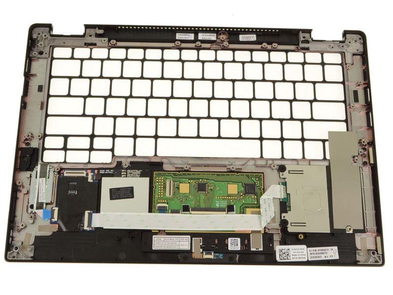 For Dell OEM Latitude 7390 2-in-1 Palmrest Touchpad Assembly with Fingerprint Reader - 855VR-FKA