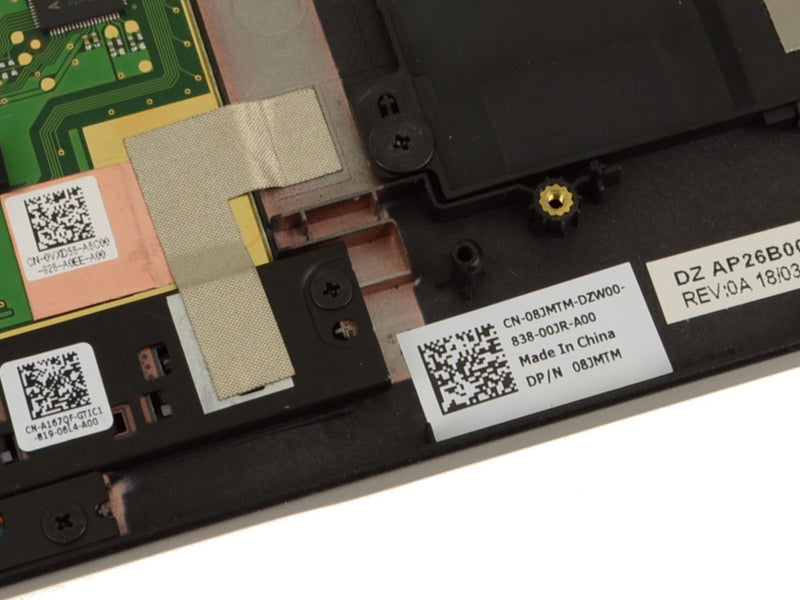 New Dell OEM Latitude 7390 2-in-1 Palmrest Touchpad Assembly - 8JMTM-FKA