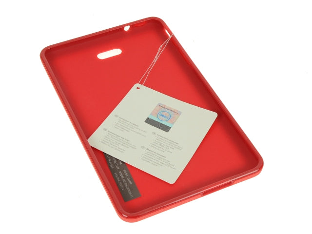 New RED - Dell OEM Venue 8 Pro (3845) Tablet Rubber Duo Case - 8V95M-FKA