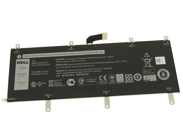 Dell OEM Original Venue 10 Pro (5055) (5050) Tablet 32Whr System Battery - 8WP5J w/ 1 Year Warranty-FKA