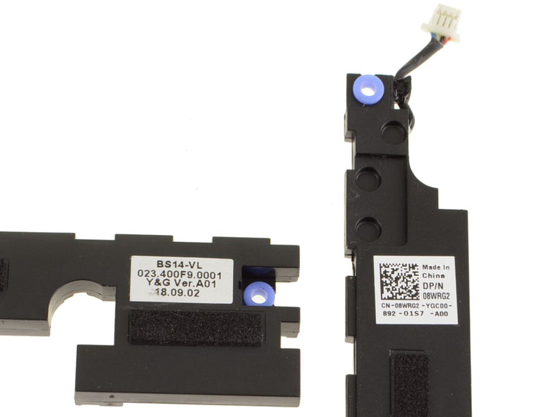For Dell OEM Inspiron 14 (5481) 2-in-1 Replacement Speakers Left and Right - 8WRG2-FKA