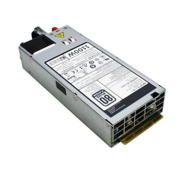 For Dell R520 R620 R720 R820 T420 T620 1100W Power Supply YT39Y 0YT39Y E1100E-S0-FKA
