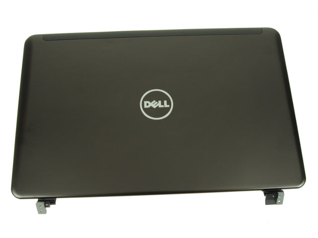 New Black - Dell OEM Inspiron 14z (N411z) 14" LCD Back Cover Lid Top with Hinges - 91M1W-FKA