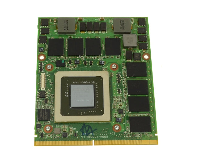 For Dell OEM Alienware M15x / M17x Nvidia GTX 260M Video Graphics Card 1GB - 96RJ4-FKA