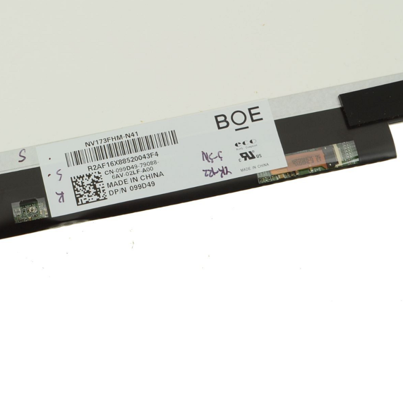 For Dell OEM Precision 17 (7710) / Inspiron 17 (5767) 17.3 FHD (1080p) EDP LCD Widescreen Matte - 99D49-FKA