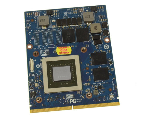 For Dell OEM Alienware 17 R1 / 18 R1 Nvidia GTX 765M 3GB Video Graphics Card - 5YPW3 - 9R3F5-FKA