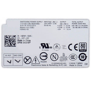 Dell Optiplex 9010 9020 USFF PSU 200W Power Supply 04GVWP F200EU-02-FKA