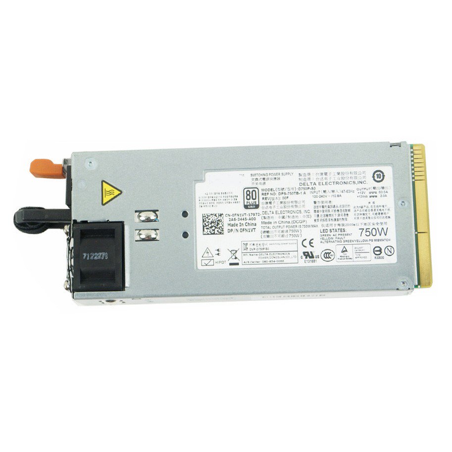 Dell PowerEdge R510 R910 T710 0FN1VT D750P-S0 750W Switching Power Supply-FKA