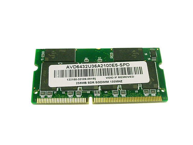 NEW Dell OEM 256mb PC100 100Mhz Sodimm Laptop Memory for Inspiron Latitude - 16 chip-FKA