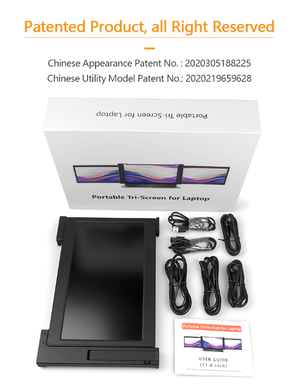 PD101B dual-screen monitor for 11.6-14.1 inch mainstream laptops-FKA