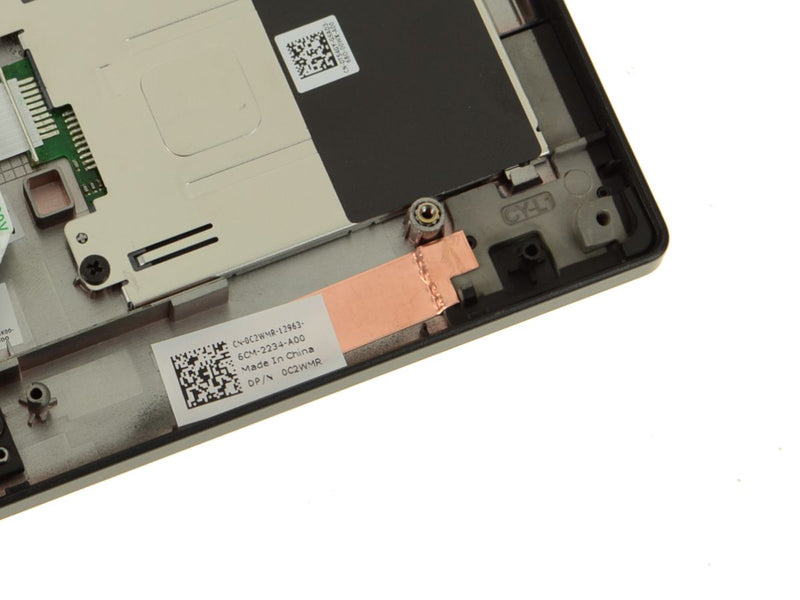 New Dell OEM Latitude 7480 Palmrest Touchpad Assembly with Smart Card Reader - Dual Point - C2WMR-FKA