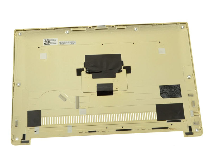 New Dell OEM XPS 13 (9360 / 9350) Bottom Base Metal Cover Assembly - GOLD - D3T45-FKA
