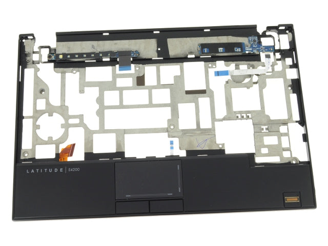 New Dell OEM Latitude E4200 Palmrest Touchpad Assembly with Biometric Fingerprint Reader-FKA