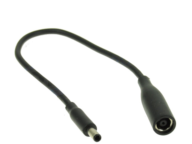 New Dell OEM DC Power Jack 7.4mm to 4.5mm Dongle Adapter Cable - D5G6M-FKA