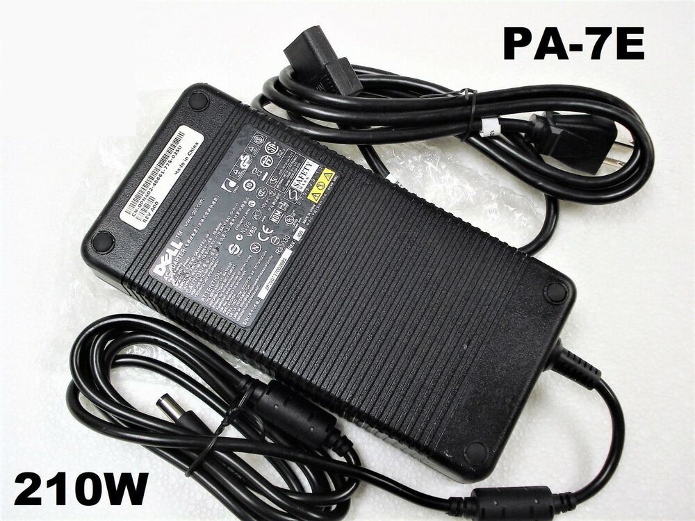 For Dell OEM PA-7E 210 watt Laptop AC/DC Power Adapter - PA-7E-FKA
