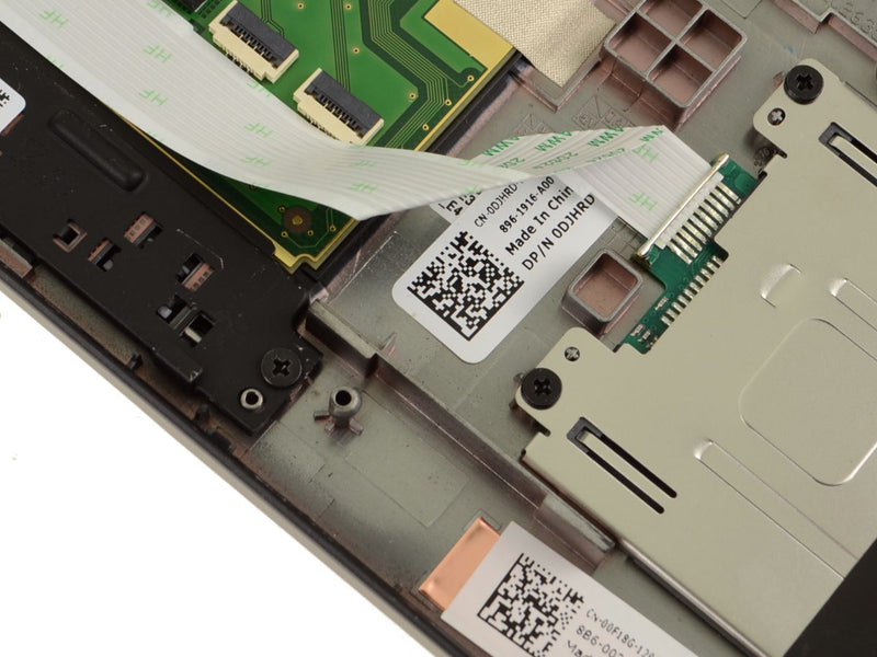New Dell OEM Latitude 7490 Palmrest Touchpad Assembly with Smart Card Reader - DJHRD-FKA