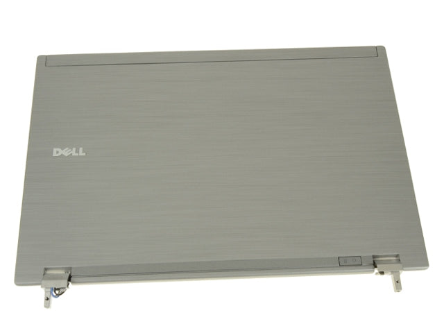 New Silver - Dell OEM Latitude E4310 13.3" LCD Back Cover Lid Assembly with Hinges - DTTXG-FKA