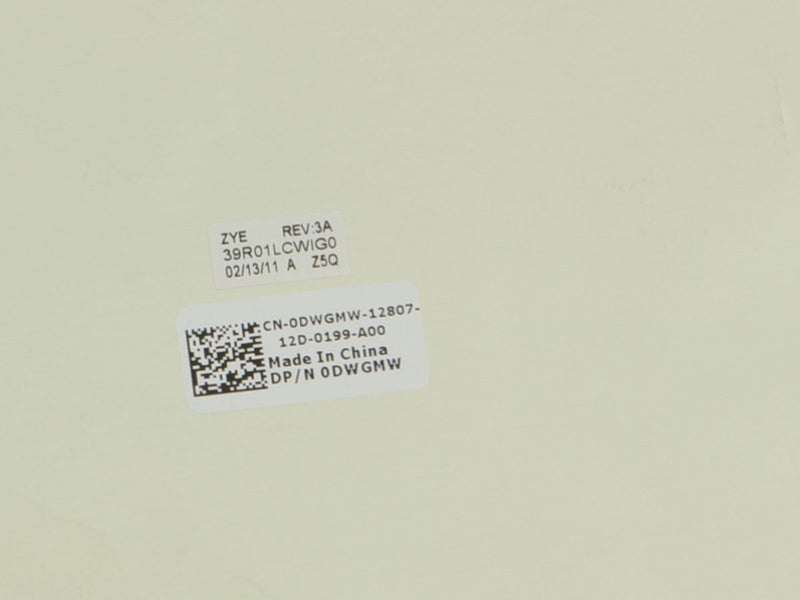 New Red - Dell OEM Inspiron 14R (N4110) 14" LCD Back Cover Lid Plastic - DWGMW-FKA
