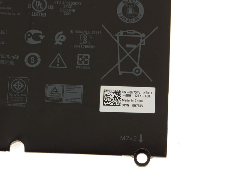 New Dell OEM Original XPS 13 (9370 9380) / Latitude 3301 4-Cell 52Wh Battery - DXGH8-FKA