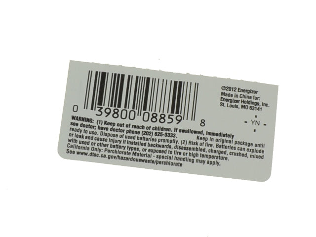 New Dell OEM Energizer CR2032 CMOS BIOS 3V Lithium Coin Battery for In