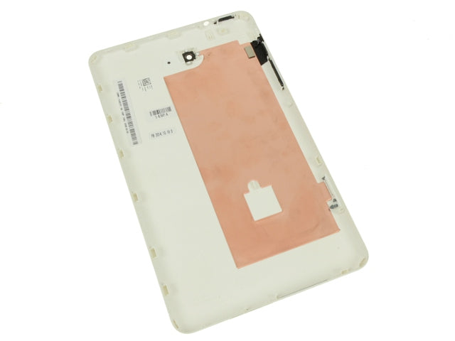 White - Dell OEM Venue 8 Pro (3845) Tablet Bottom Base Back Cover Assembly - F4D20-FKA