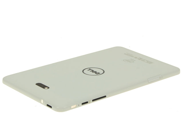 White - Dell OEM Venue 8 Pro (3845) Tablet Bottom Base Back Cover Assembly - F4D20-FKA