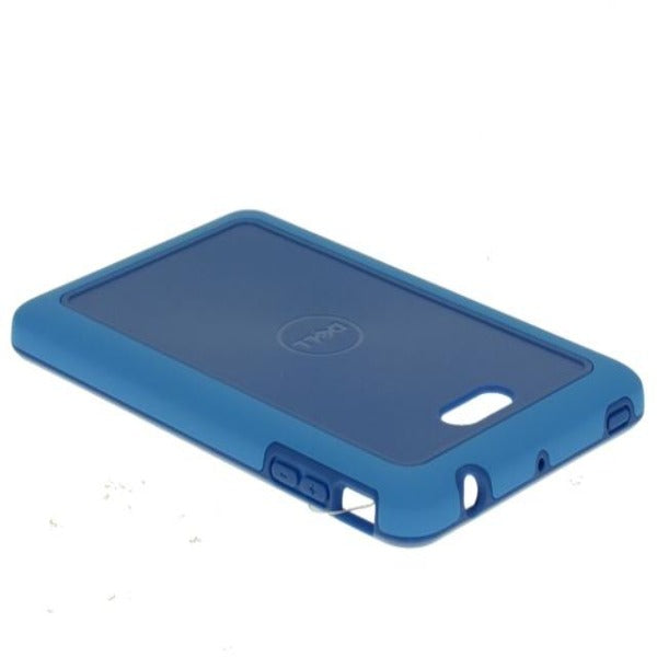 New Blue - For Dell OEM Venue 7 (3740) Tablet Rubber Duo Case - FDXPP 0FDXPP CNFDXPP-FKA