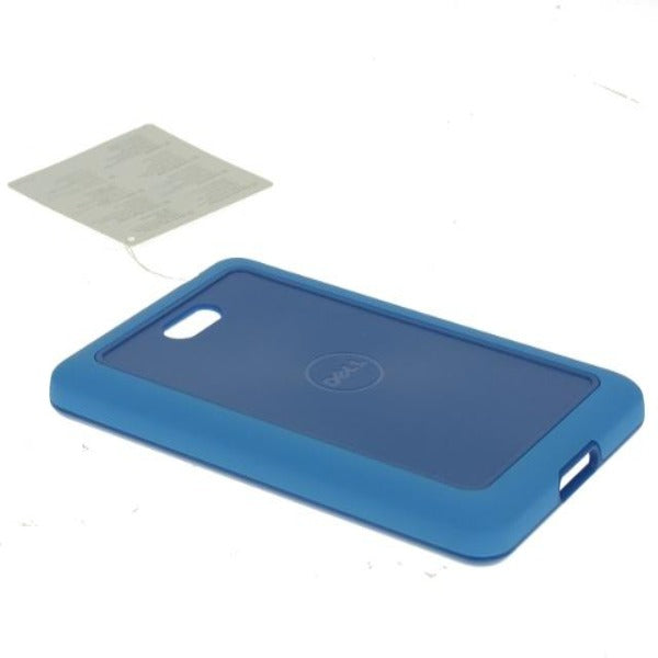 New Blue - For Dell OEM Venue 7 (3740) Tablet Rubber Duo Case - FDXPP 0FDXPP CNFDXPP-FKA